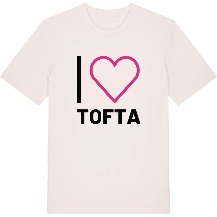 Jag älskar Tofta t-shirt stort tryck – t-shirt från PinShirt