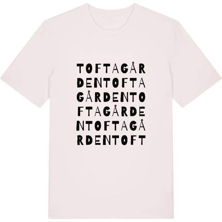 Toftagården ordlek t-shirt – t-shirt från PinShirt