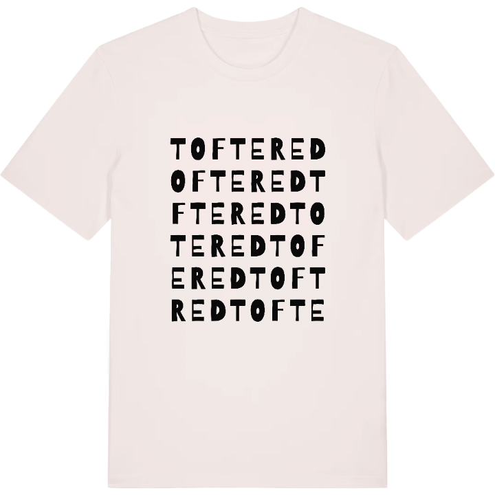 Toftered ordlek t-shirt – t-shirt från PinShirt
