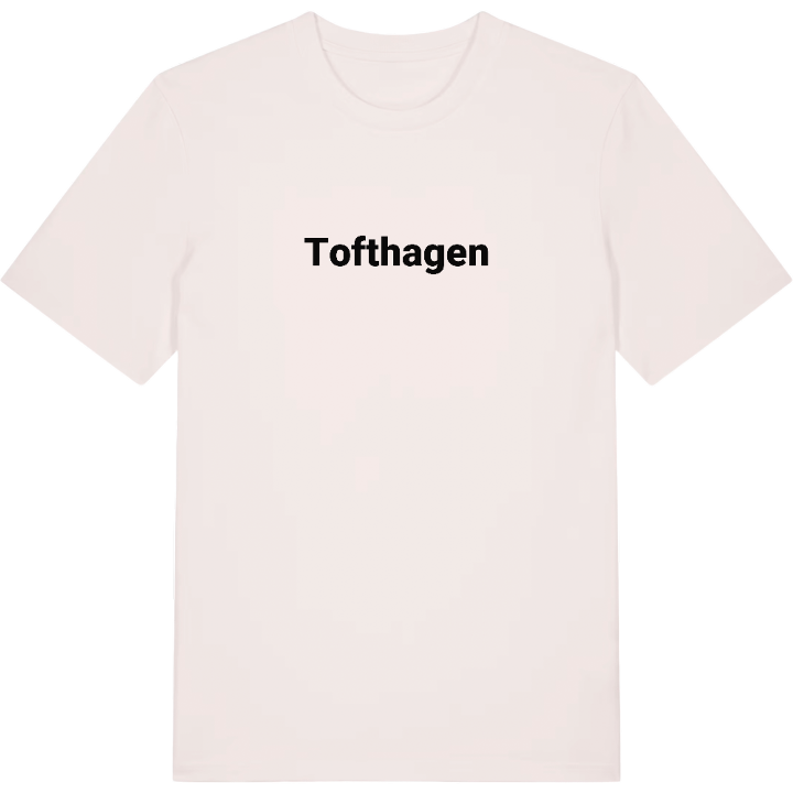 Tofthagen fetstil t-shirt – t-shirt från PinShirt