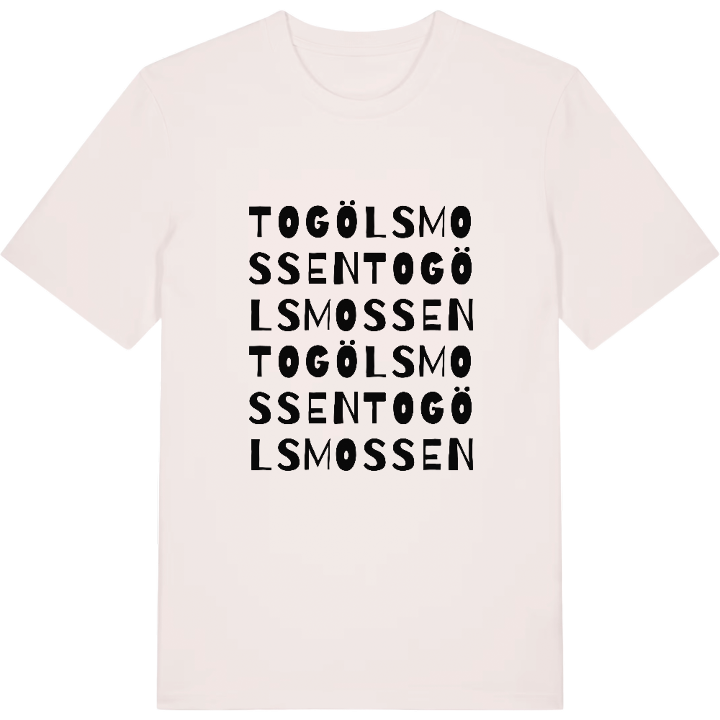 Togölsmossen ordlek t-shirt – t-shirt från PinShirt