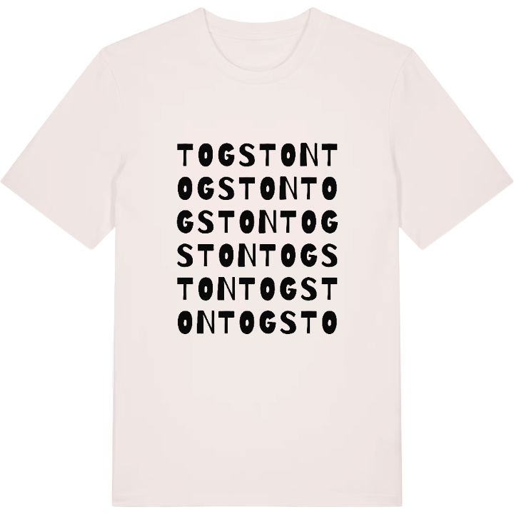 Togston ordlek t-shirt – t-shirt från PinShirt