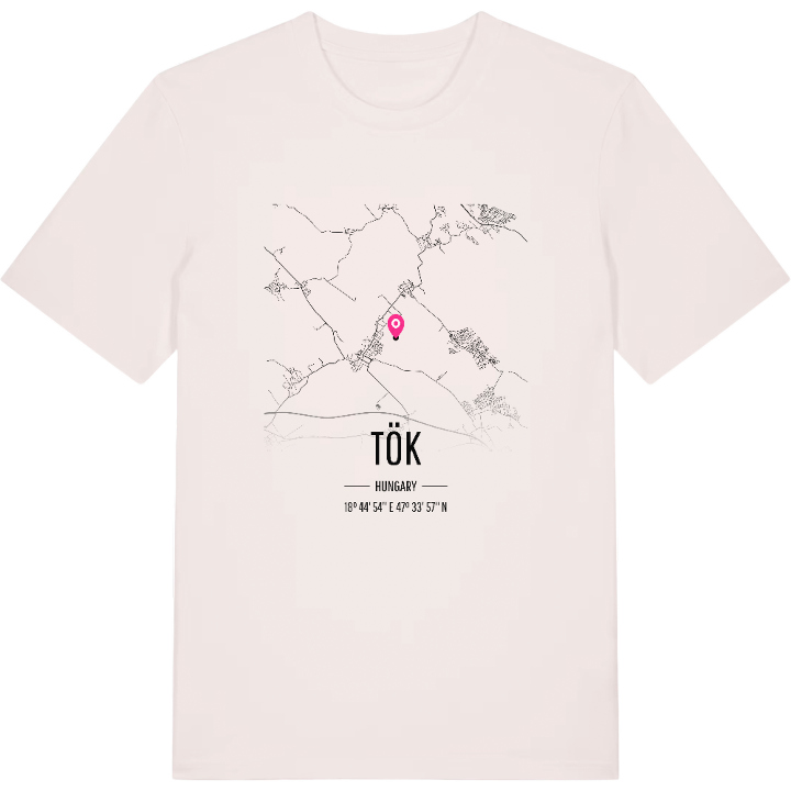 Tök karta t-shirt – t-shirt från PinShirt