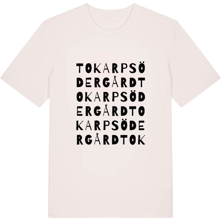 Tokarp Södergård ordlek t-shirt – t-shirt från PinShirt