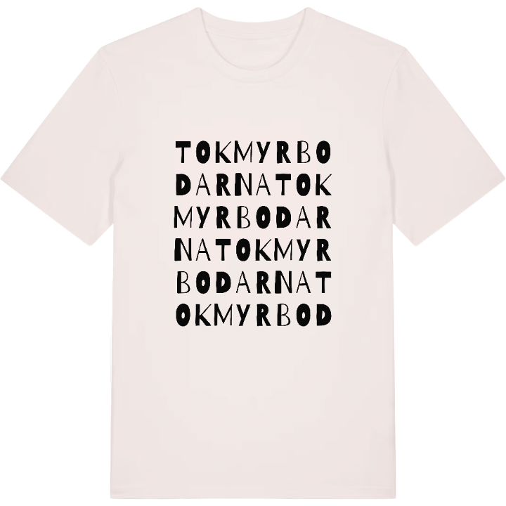 Tokmyrbodarna ordlek t-shirt – t-shirt från PinShirt