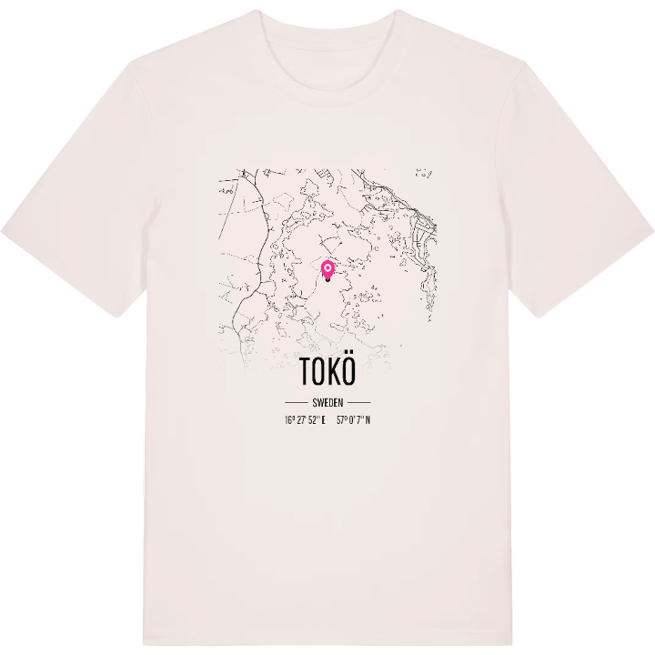 Tokö karta t-shirt – t-shirt från PinShirt