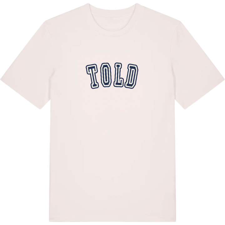 Told college t-shirt – t-shirt från PinShirt