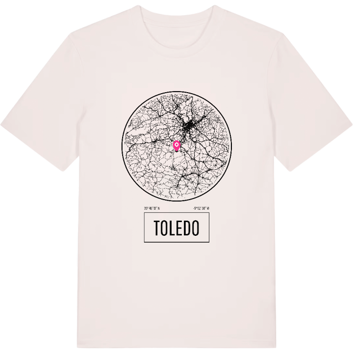 Toledo t-shirt – t-shirt från PinShirt