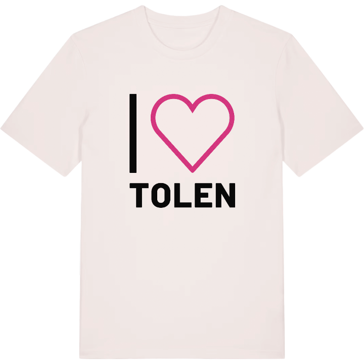 Jag älskar Tolen t-shirt stort tryck – t-shirt från PinShirt