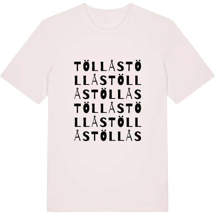 Töllås ordlek t-shirt – t-shirt från PinShirt