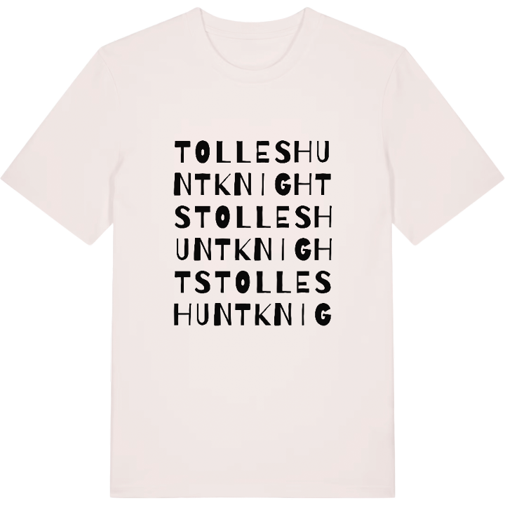 Tolleshunt Knights ordlek t-shirt – t-shirt från PinShirt