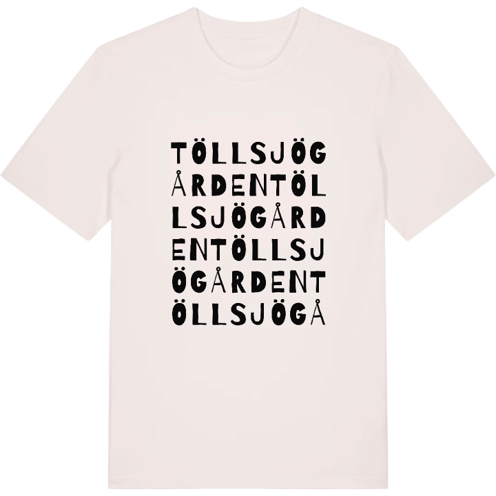 Töllsjögården ordlek t-shirt – t-shirt från PinShirt