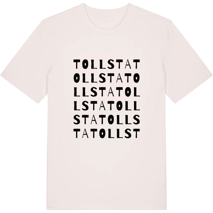 Tollsta ordlek t-shirt – t-shirt från PinShirt