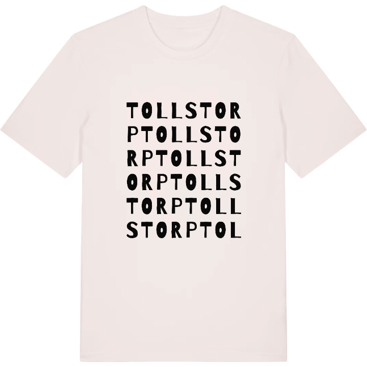 Tollstorp ordlek t-shirt – t-shirt från PinShirt