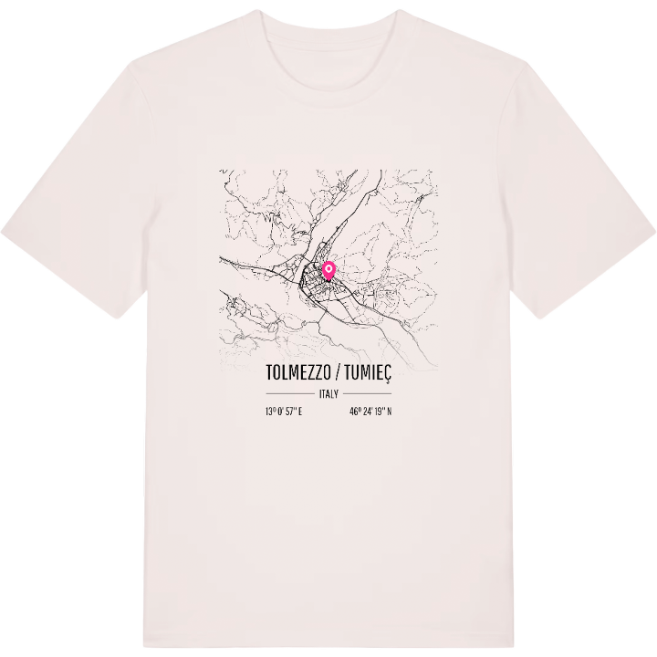 Tolmezzo / Tumieç karta t-shirt – t-shirt från PinShirt