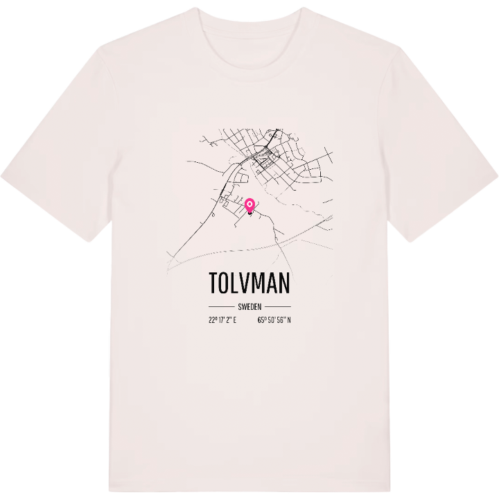 Tolvman karta t-shirt – t-shirt från PinShirt