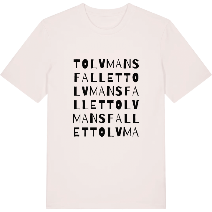 Tolvmansfallet ordlek t-shirt – t-shirt från PinShirt