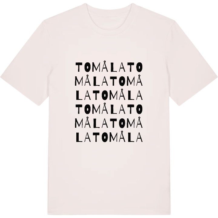 Tomåla ordlek t-shirt – t-shirt från PinShirt