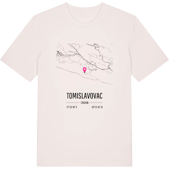 Tomislavovac karta t-shirt – t-shirt från PinShirt