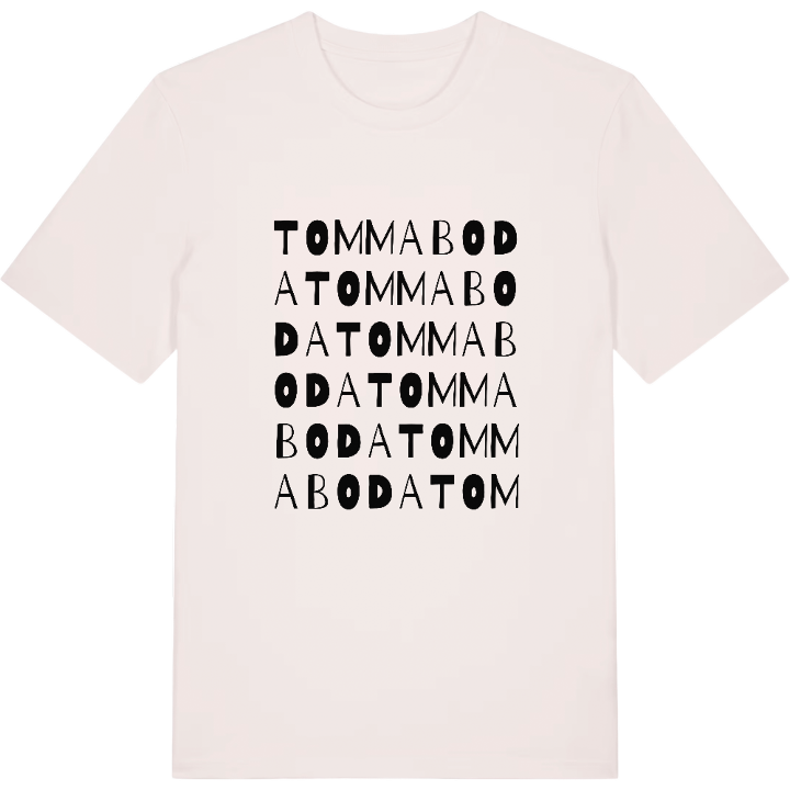 Tommaboda ordlek t-shirt – t-shirt från PinShirt