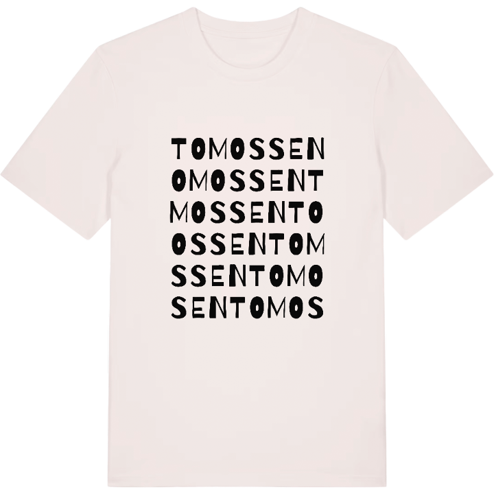 Tomossen ordlek t-shirt – t-shirt från PinShirt