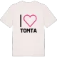 Jag älskar Tomta t-shirt stort tryck