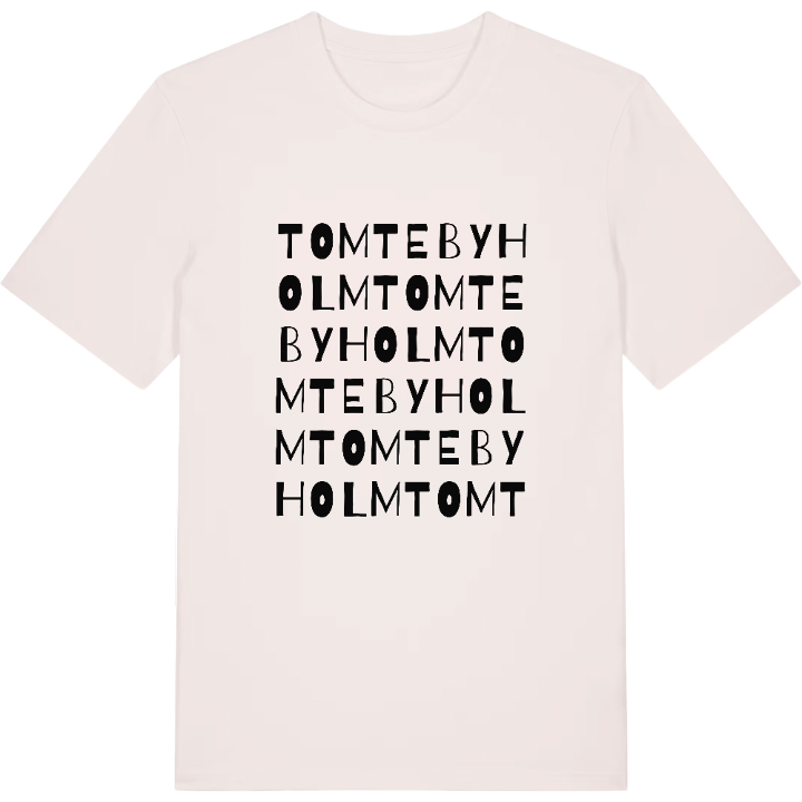 Tomtebyholm ordlek t-shirt – t-shirt från PinShirt
