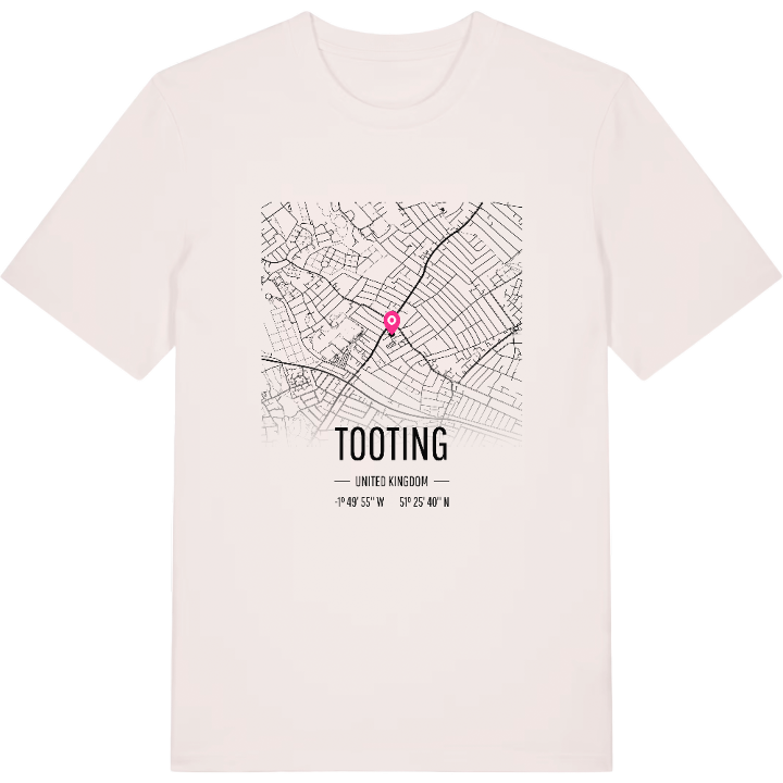 Tooting karta t-shirt – t-shirt från PinShirt