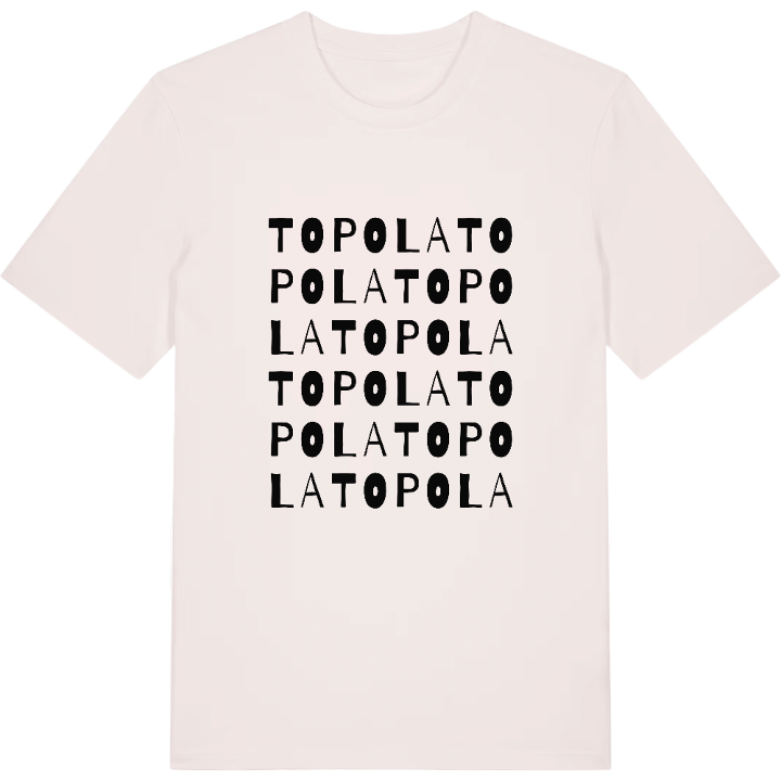 Topola ordlek t-shirt – t-shirt från PinShirt