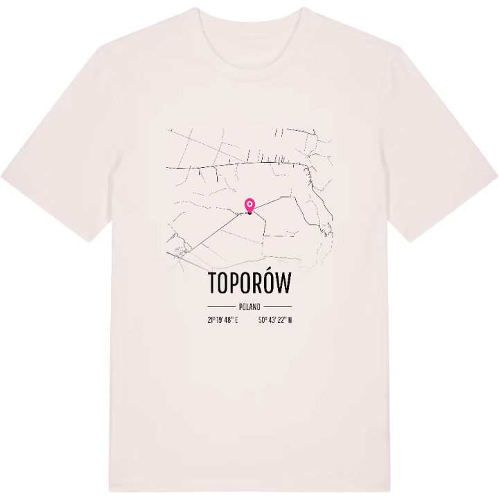 Toporów karta t-shirt – t-shirt från PinShirt