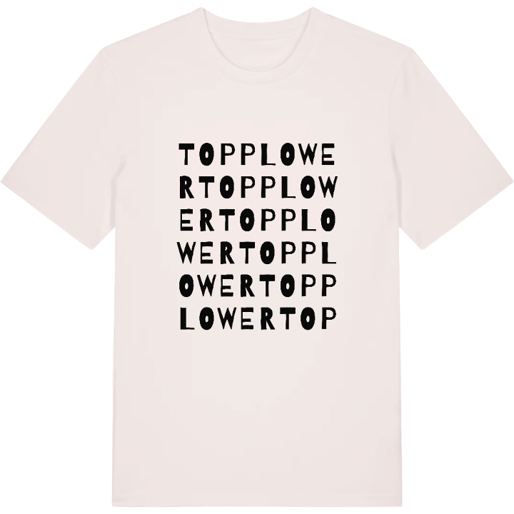 Topp Lower ordlek t-shirt – t-shirt från PinShirt