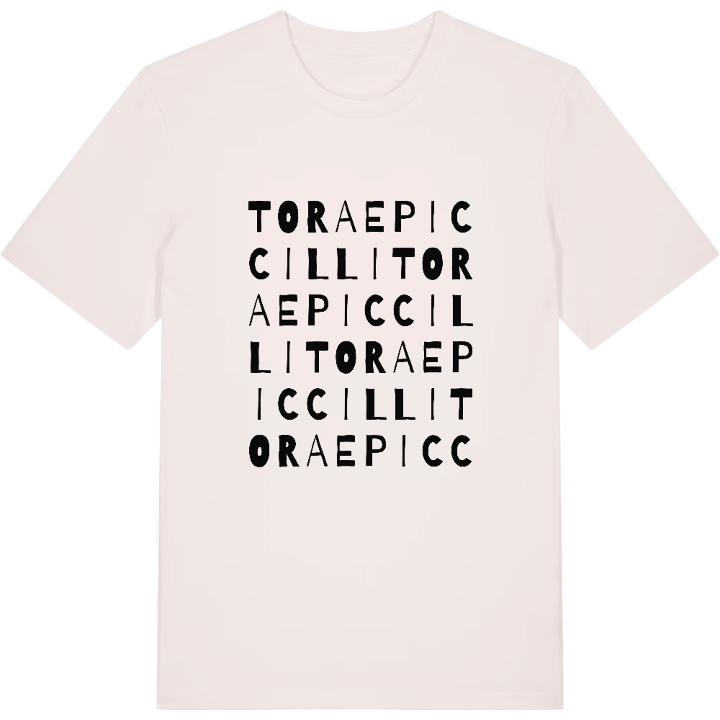 Tora e Piccilli ordlek t-shirt – t-shirt från PinShirt