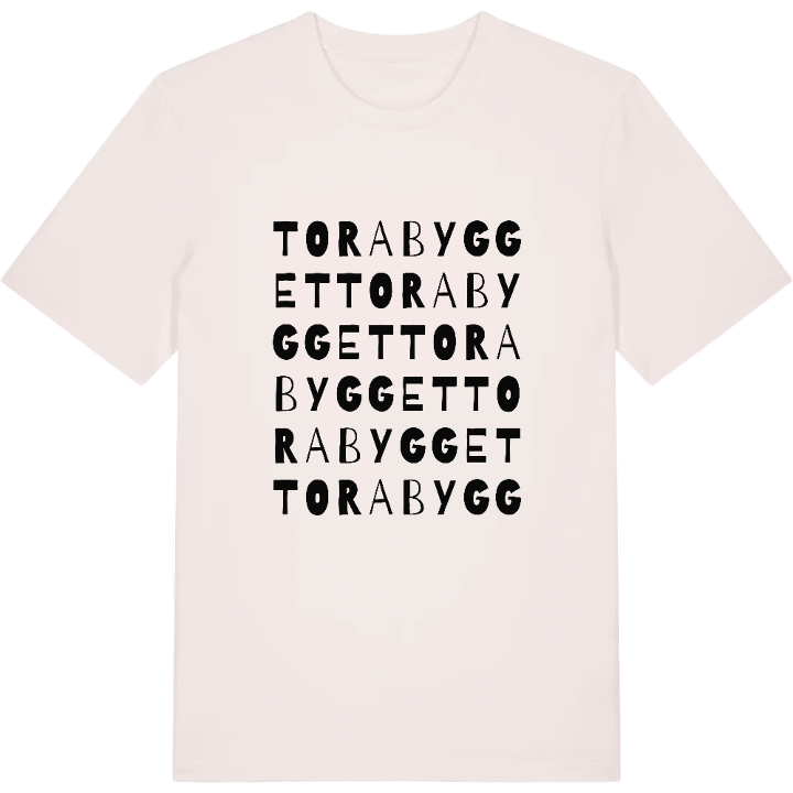 Torabygget ordlek t-shirt – t-shirt från PinShirt