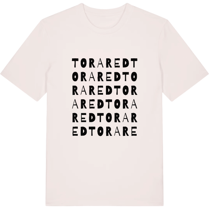 Torared ordlek t-shirt – t-shirt från PinShirt