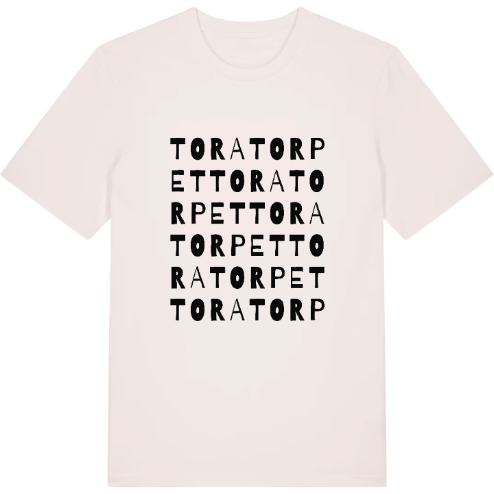 Toratorpet ordlek t-shirt – t-shirt från PinShirt
