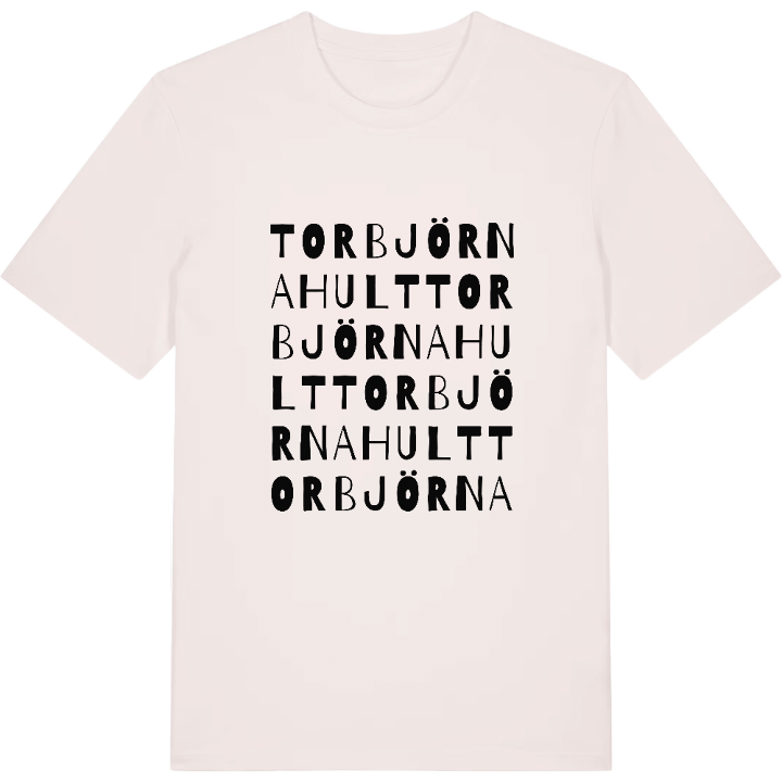 Torbjörnahult ordlek t-shirt – t-shirt från PinShirt