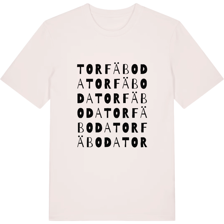 Torfäboda ordlek t-shirt – t-shirt från PinShirt