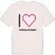 Jag älskar Torkelsgården t-shirt stort tryck