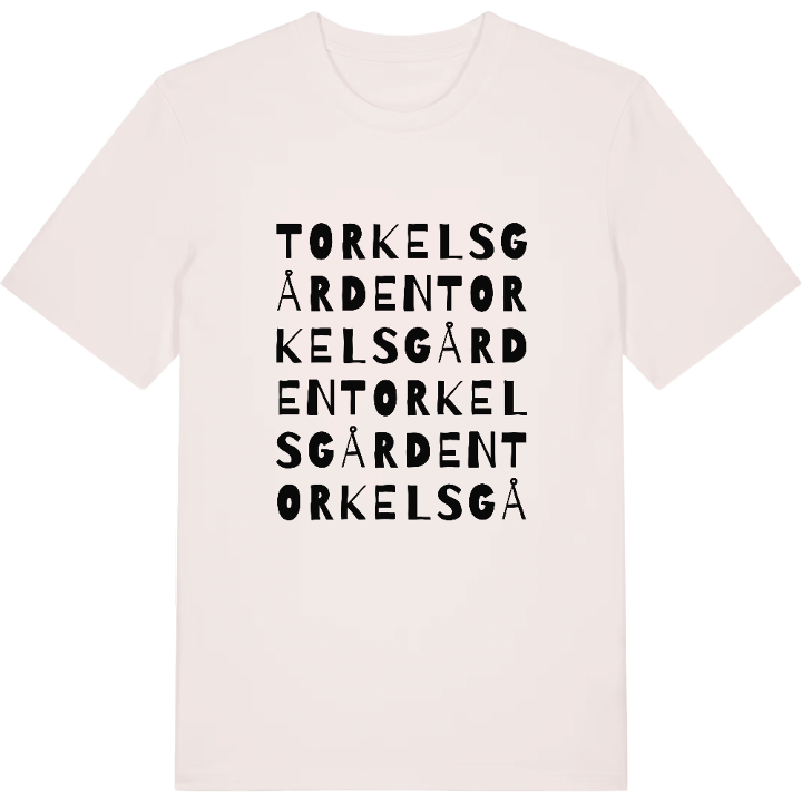 Torkelsgården ordlek t-shirt – t-shirt från PinShirt