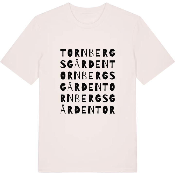 Tornbergsgården ordlek t-shirt – t-shirt från PinShirt
