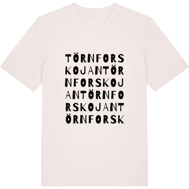 Törnforskojan ordlek t-shirt – t-shirt från PinShirt