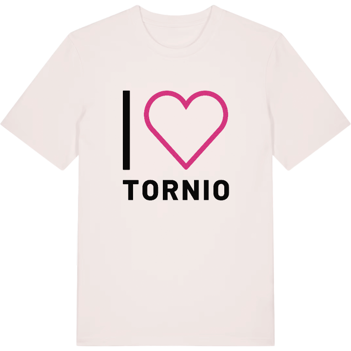 Jag älskar Tornio t-shirt stort tryck – t-shirt från PinShirt