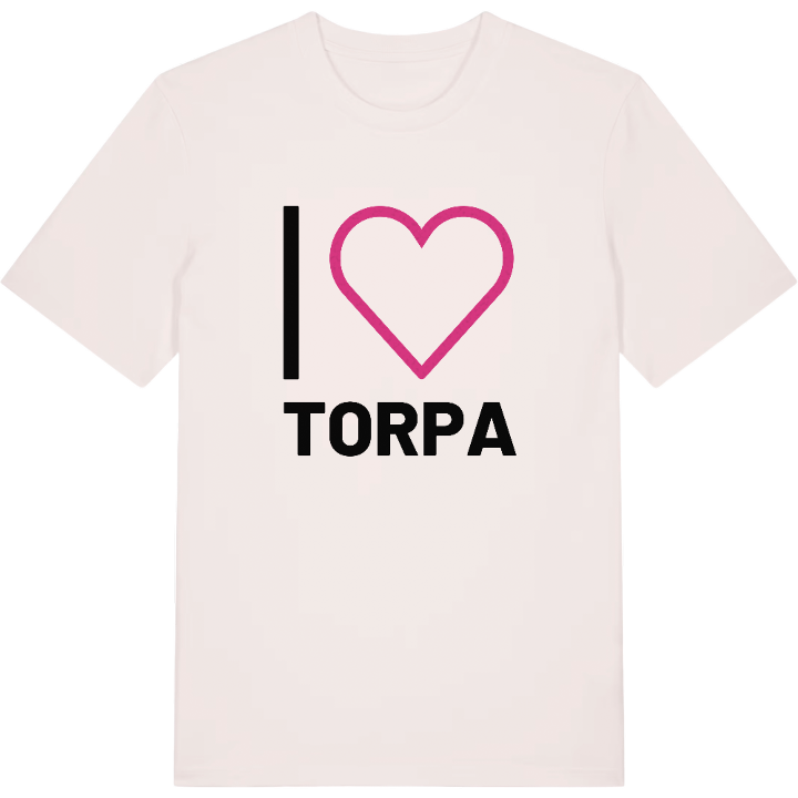 Jag älskar Torpa t-shirt stort tryck – t-shirt från PinShirt