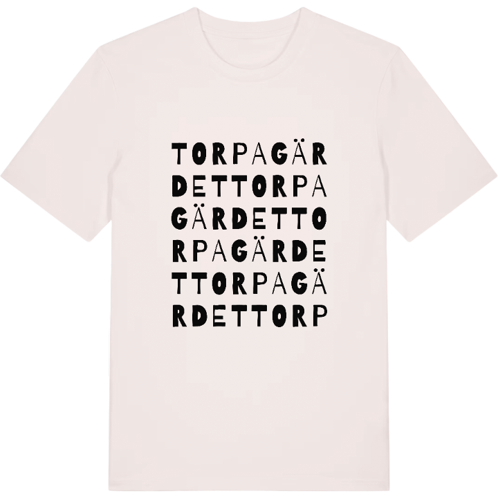 Torpagärdet ordlek t-shirt – t-shirt från PinShirt