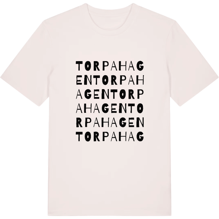 Torpahagen ordlek t-shirt – t-shirt från PinShirt