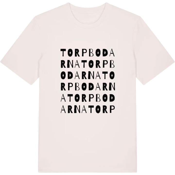 Torpbodarna ordlek t-shirt – t-shirt från PinShirt