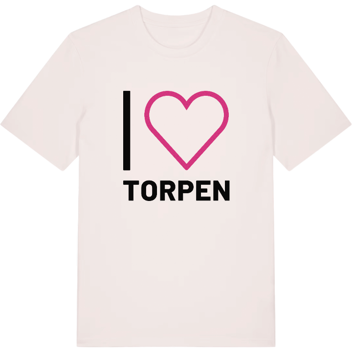 Jag älskar Torpen t-shirt stort tryck – t-shirt från PinShirt
