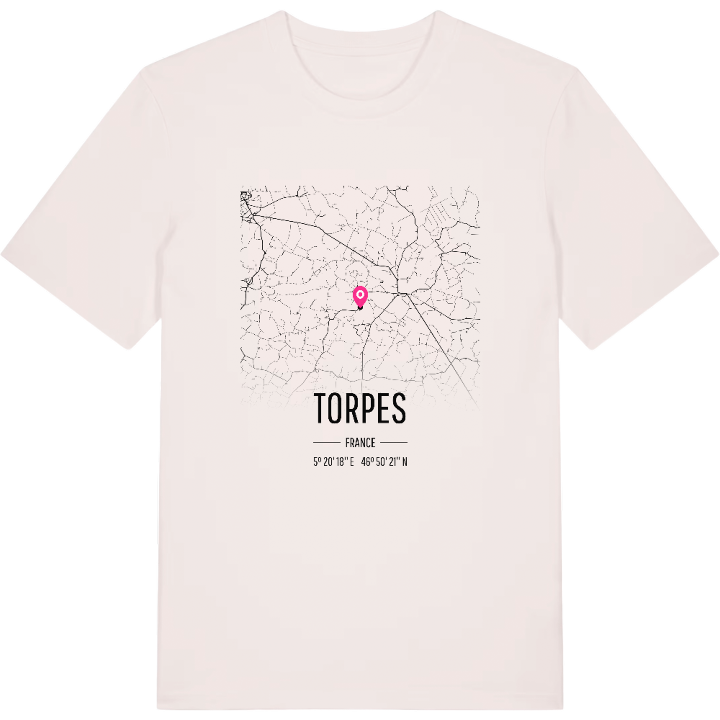 Torpes karta t-shirt – t-shirt från PinShirt