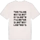 Torpskog ordlek t-shirt