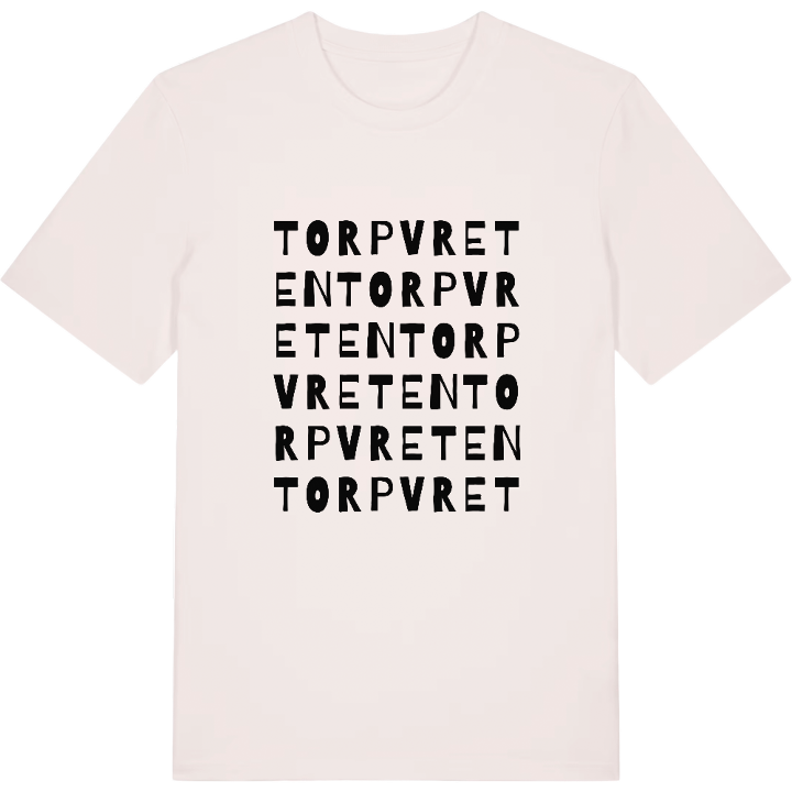 Torpvreten ordlek t-shirt – t-shirt från PinShirt